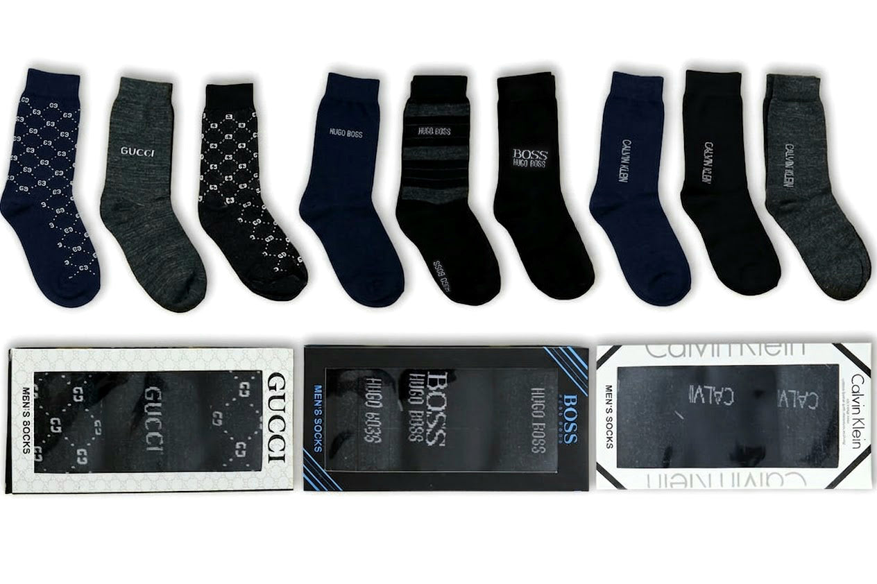 SKS-BUNDLE OFFER 3 BOXES OF PACK OF 3 FULL SOCKS (9 PAIRS)
