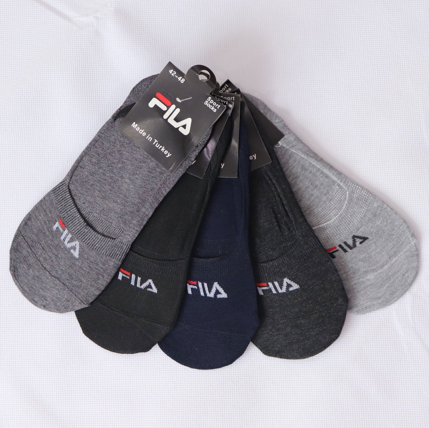 SKS044-FLA PACK OF 5 LOAFER SOCKS