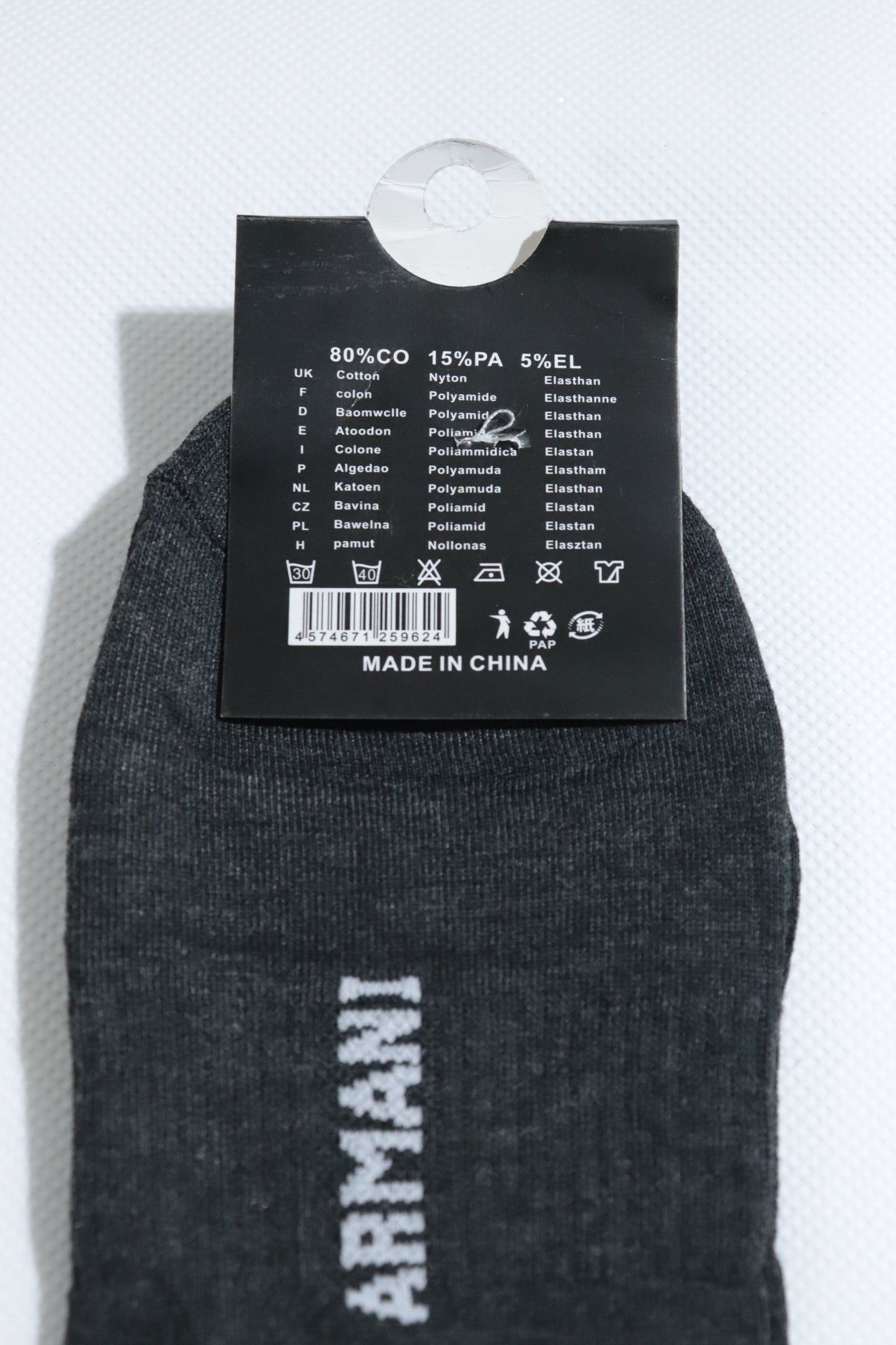 SKS067-EMPAR CLASSIC PACK OF 5 ANKLE SOCKS