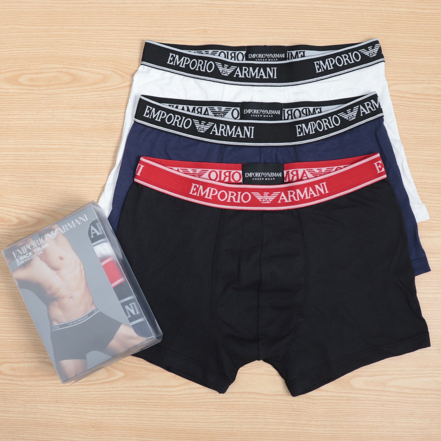 BB014-EMPAR PREMIUM PACK 0F 3 BOXER BRIEFS