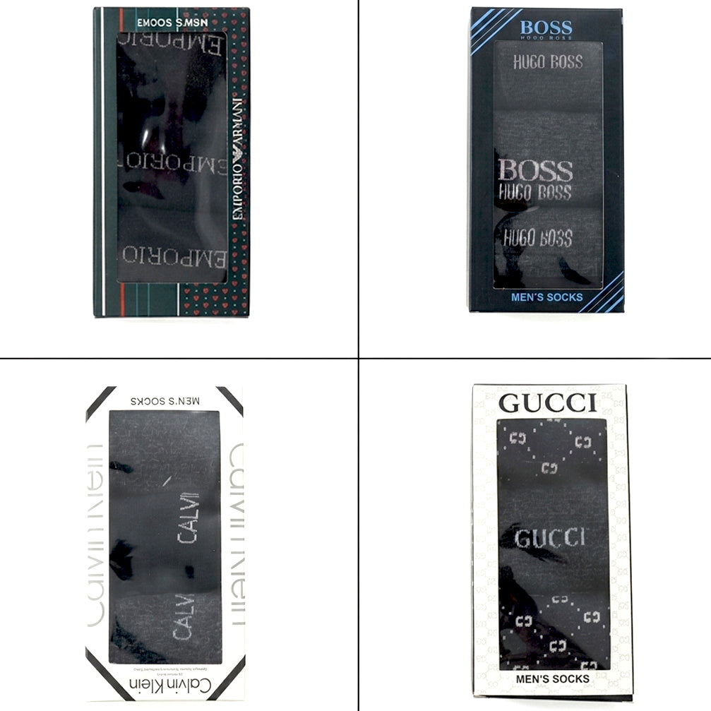 SKS-BUNDLE OFFER 4 BOXES OF PACK OF 3 FULL SOCKS (12 PAIRS).(FREE DELIVERY)