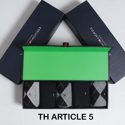 SKS010-THFGR IMPORTED PACK OF 5 FULL SOCKS (ARTICLE 5)
