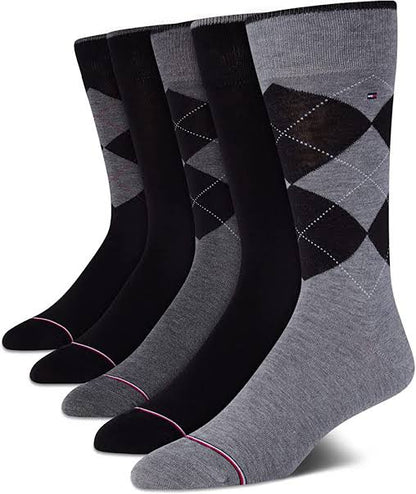 SKS010-THFGR IMPORTED PACK OF 5 FULL SOCKS (ARTICLE 1)