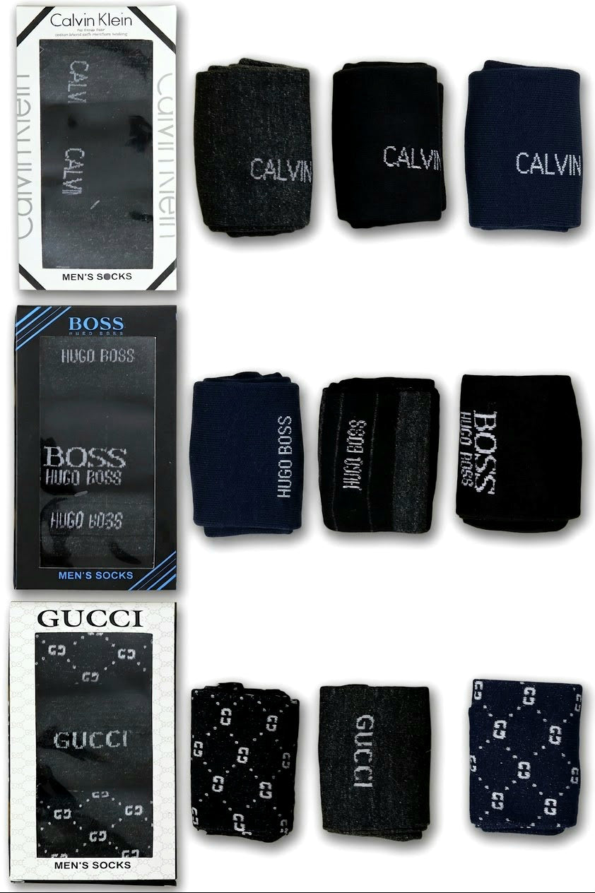 SKS-BUNDLE OFFER 3 BOXES OF PACK OF 3 FULL SOCKS (9 PAIRS)