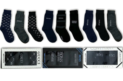 SKS-BUNDLE OFFER 3 BOXES OF PACK OF 3 FULL SOCKS (9 PAIRS)