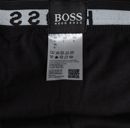 BB02-HGOBSS ALL BLACK PACK OF 3 BOXER BRIEFS