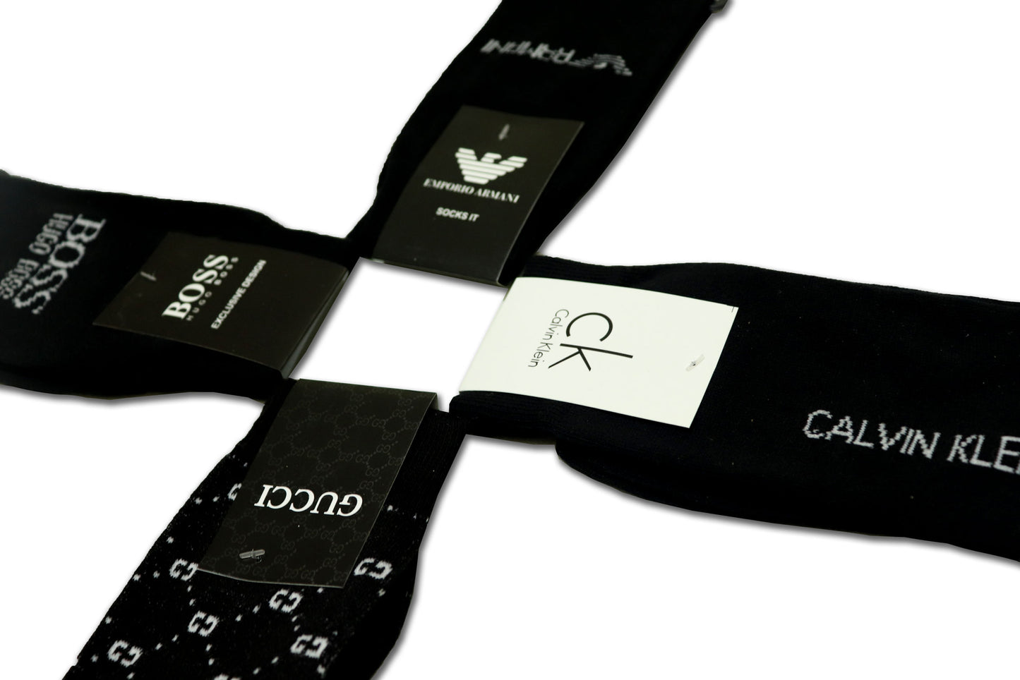 SKS-PACK OF 8 DIFFERENT BRANDS FULL SOCKS