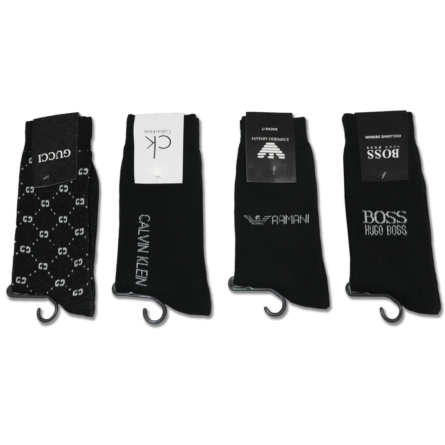 SKS-PACK OF 8 DIFFERENT BRANDS FULL SOCKS