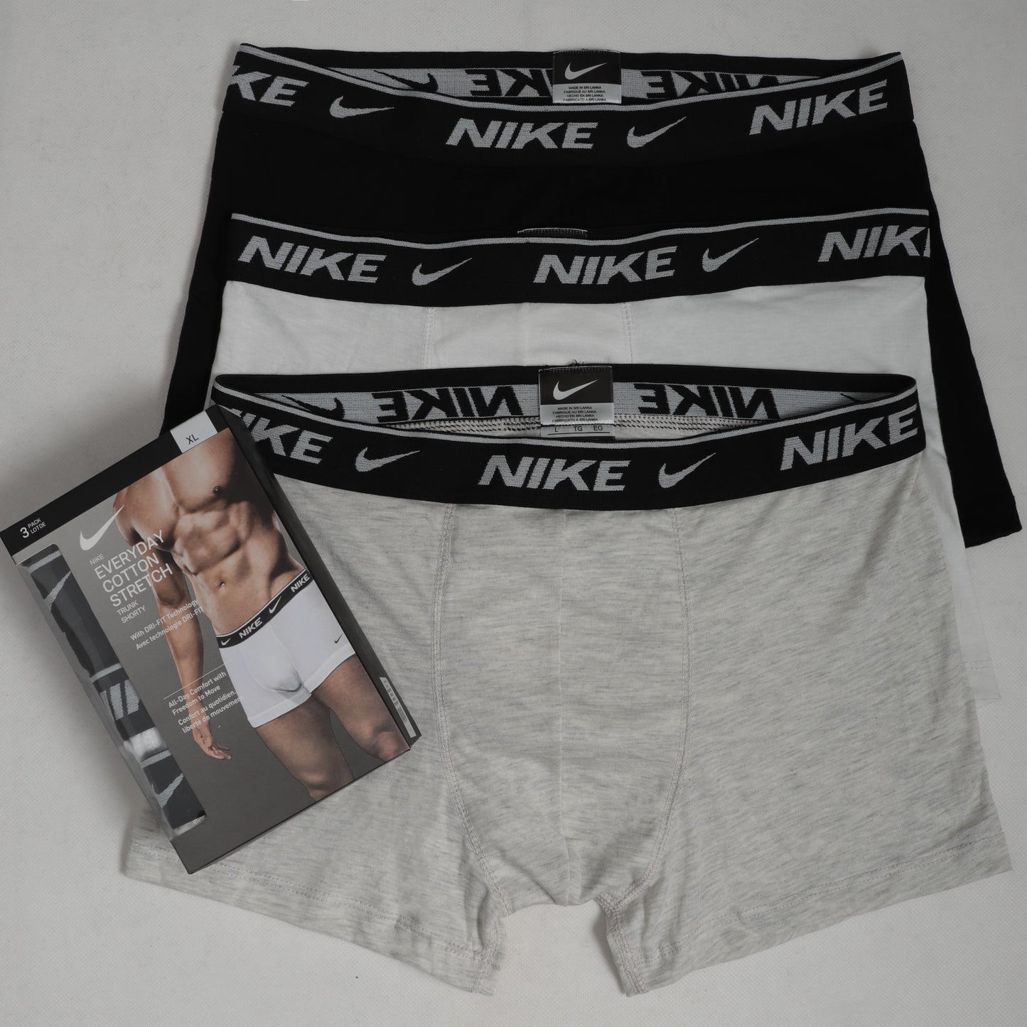 BB017-NK PREMIUM PACK 0F 3 BOXER BRIEFS