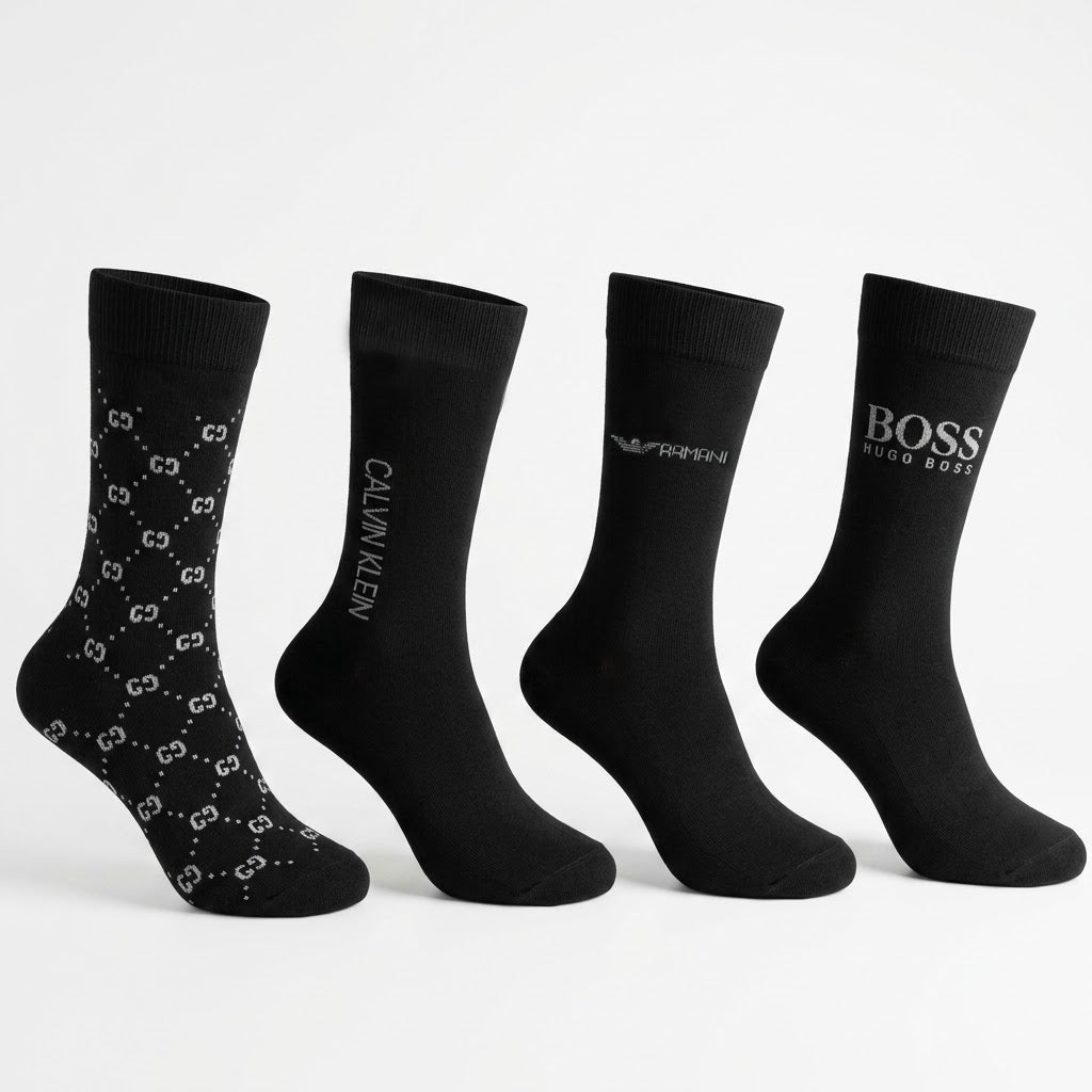 SKS-BUNDLE OFFER 4 BOXES OF PACK OF 3 FULL SOCKS (12 PAIRS).(FREE DELIVERY)