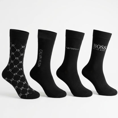 SKS-BUNDLE OFFER 4 BOXES OF PACK OF 3 FULL SOCKS (12 PAIRS).(FREE DELIVERY)