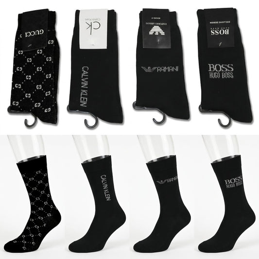 SKS-PACK OF 8 DIFFERENT BRANDS FULL SOCKS