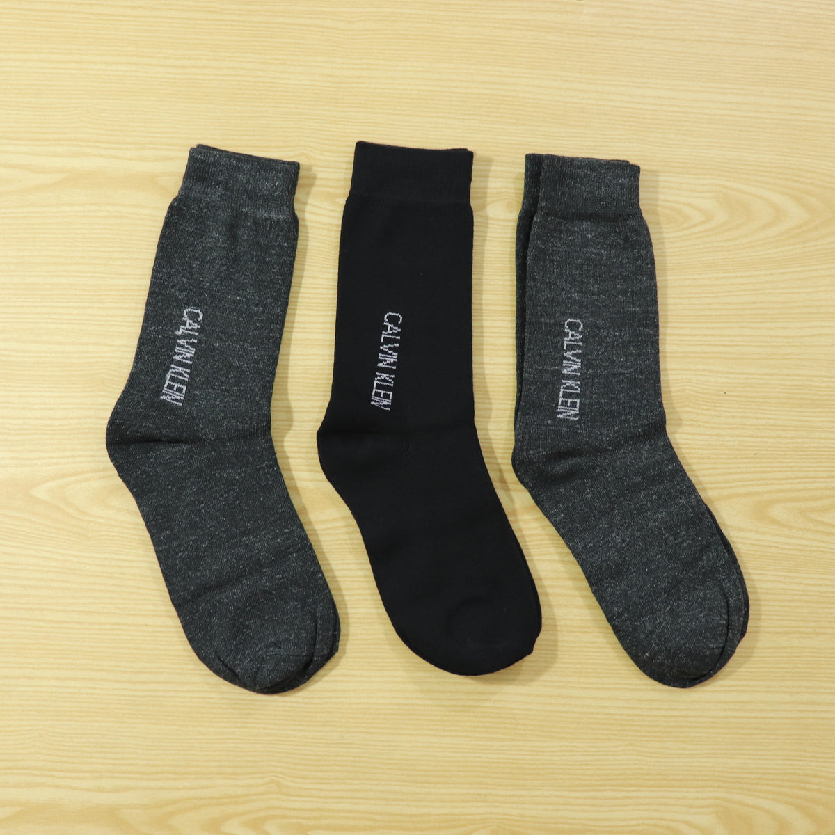 SKS015-CLKLN PACK OF 3 BRANDED FULL LENGHT SOCKS BOX