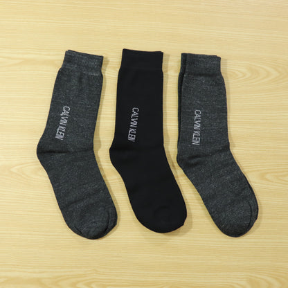SKS015-CLKLN PACK OF 3 BRANDED FULL LENGHT SOCKS BOX