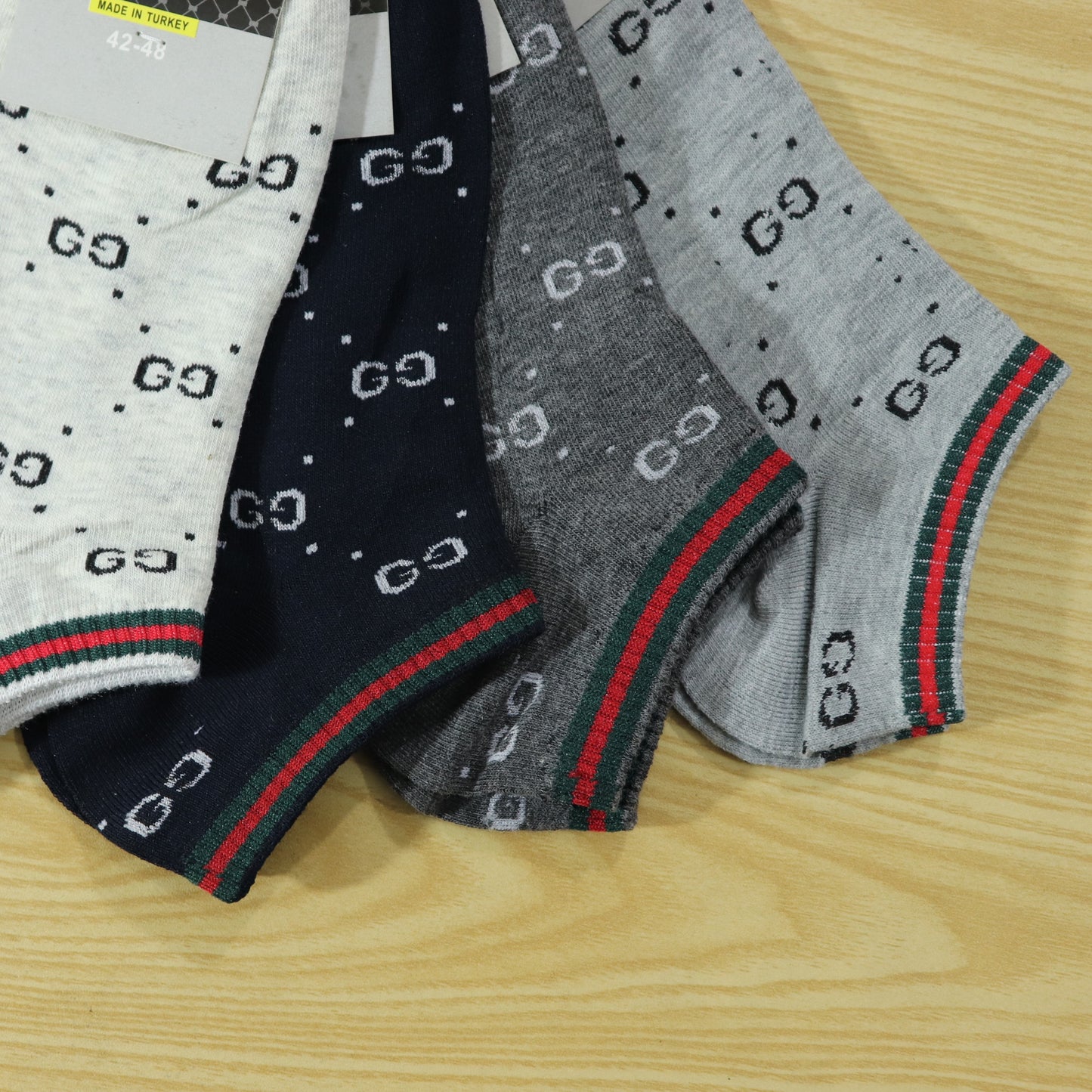 SKS021-GC PACK OF 5 ANKLE SOCKS