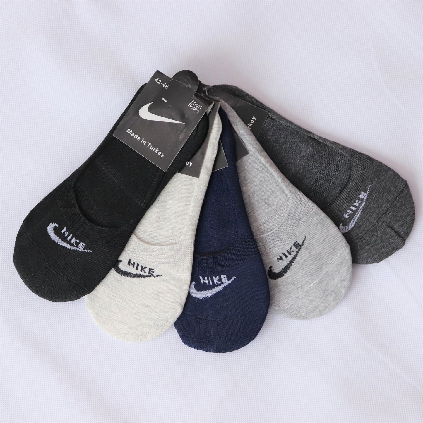 SKS043-NKE PACK OF 5 LOAFER SOCKS