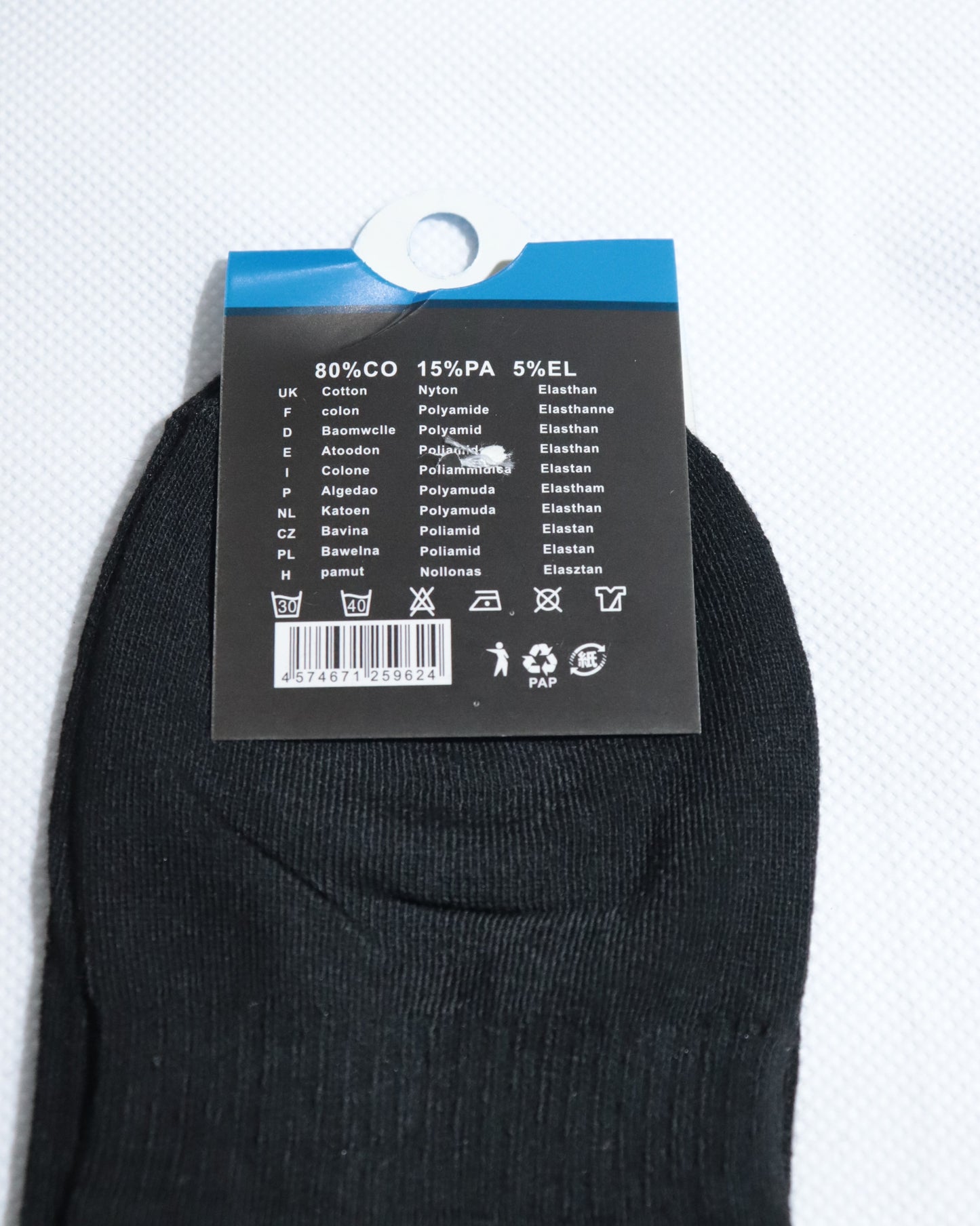 SKS061-RBK CLASSIC PACK OF 5 ANKLE SOCKS