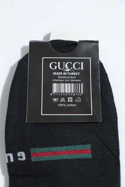SKS071-GCI CLASSIC MID STRIPE PACK OF 5 ANKLE SOCKS