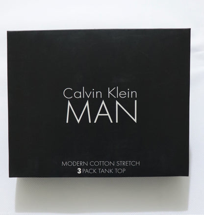 V02-CLKLN PACK OF 3 COMBED COTTON STRETCH UNDERSHIRTS (VEST)