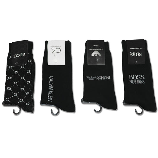 SKS-PACK OF 4 DIFFERENT BRANDS FULL SOCKS